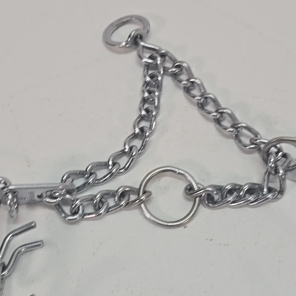 Herm Sprenger Ultra-Plus Prong Dog Training Collar - Chrome – 22 inch